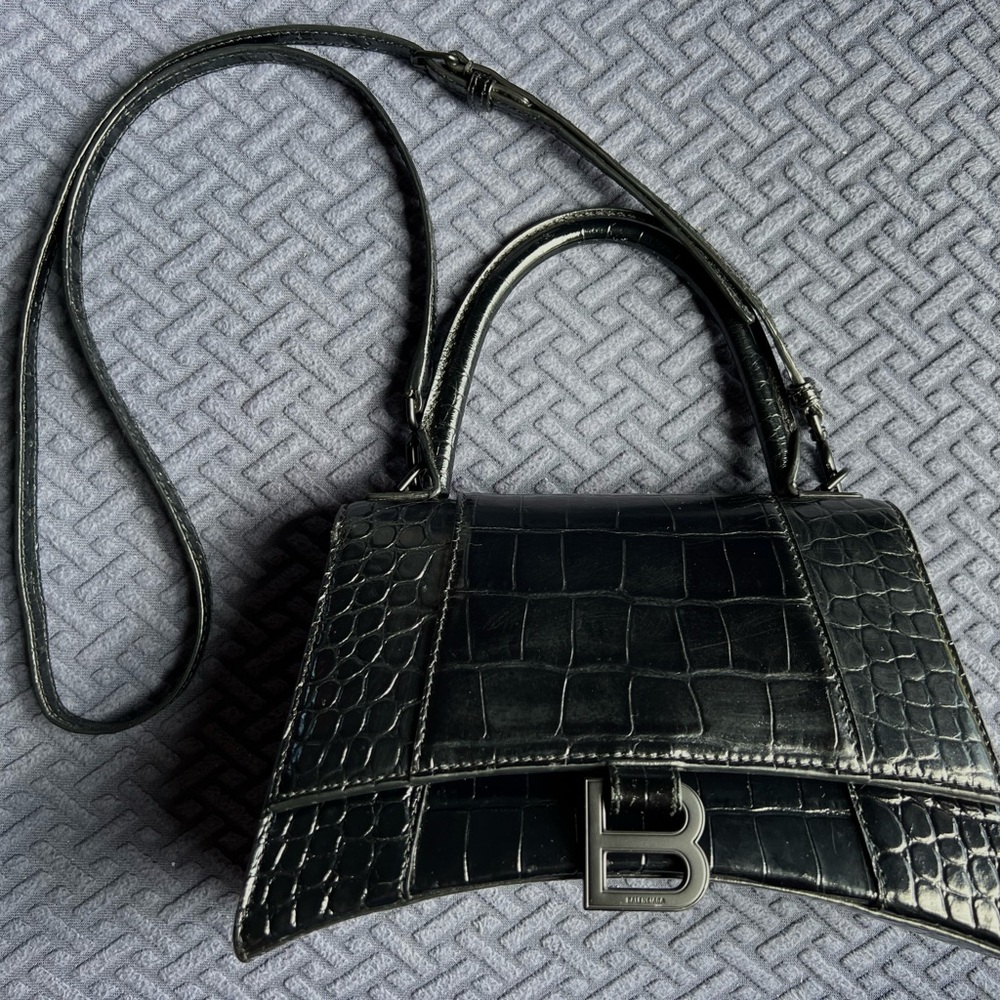 Balenciaga hourglass croc